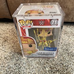 Wwe Funko Hulk Hogan Signed, Beckett Authenticated