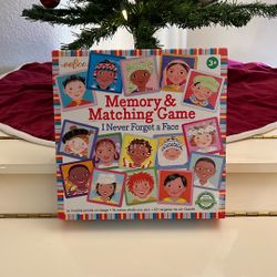 Memory And Matching Game – I Never Forget A Face For Ages 3+