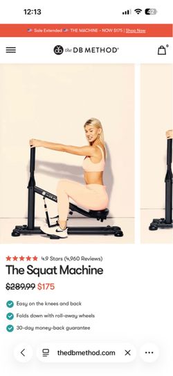 The DB Method Squat Machine