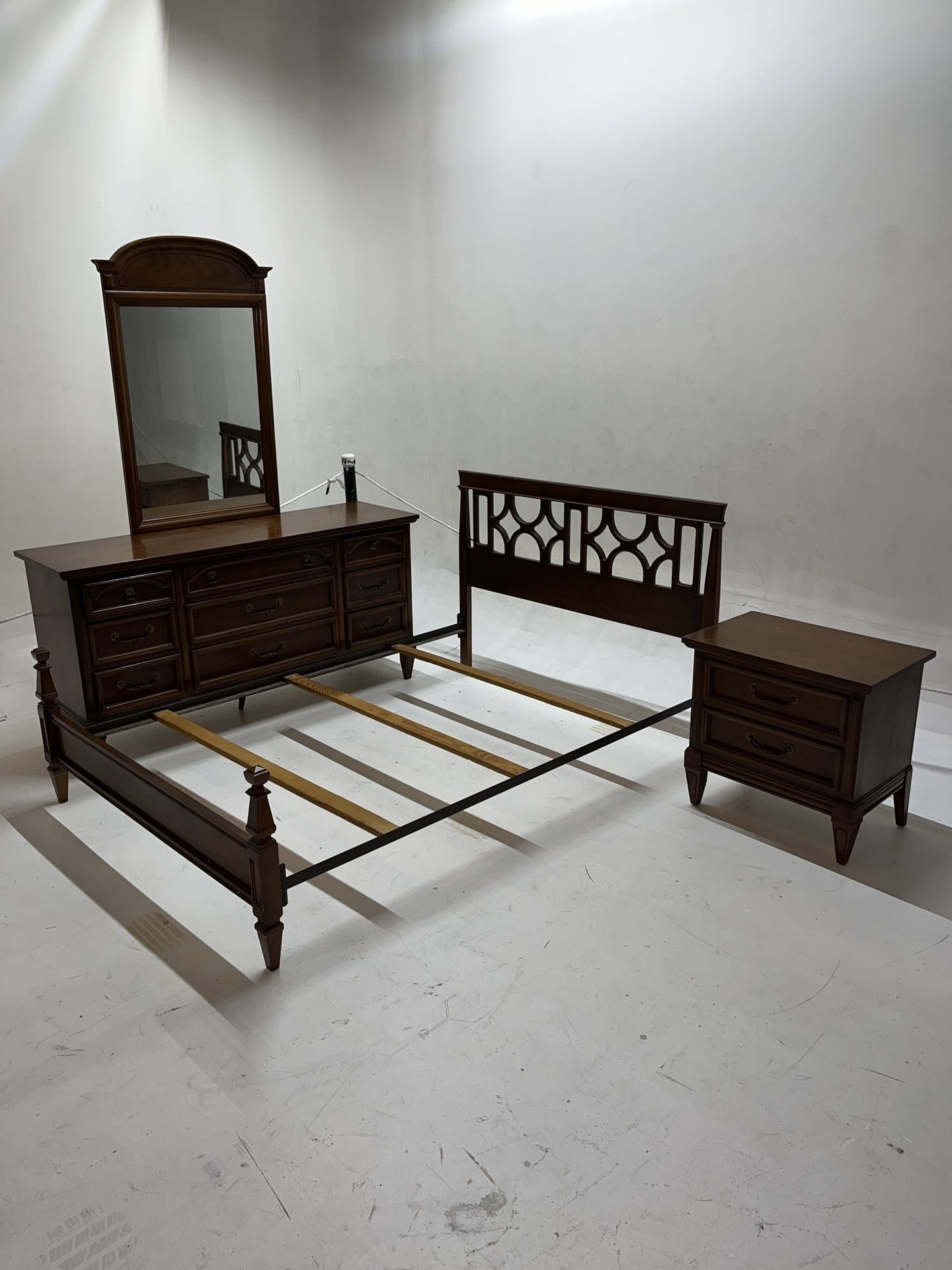 Dixie Three Piece Bedroom Suite