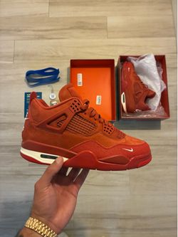NIKE AIR JORDAN 4 RETRO OG SP NIGEL SYLVESTER BRICK BY BRICK SIZE 9 HF4340-800
