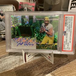 Justin Herbert Rpa psa 10 /25 Football / NFL Card