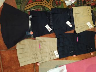 Brand New uniform skirts/skorts from French Toast sizes 5,6,10