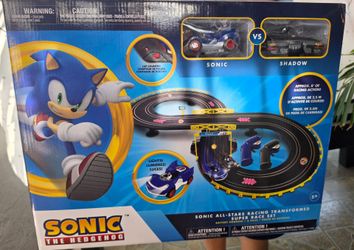 Sonic race set toy