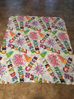 Fleece Cheer Blanket