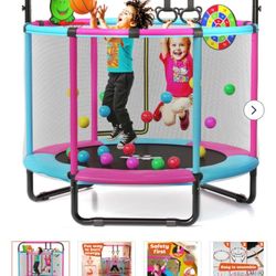 Indoor Kids Trampoline 