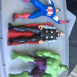 Large 14 inch action figures or only $20 firm