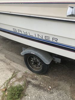 Boat and trailer for sale or parts no keys or title, not sure about the year $1000 as is