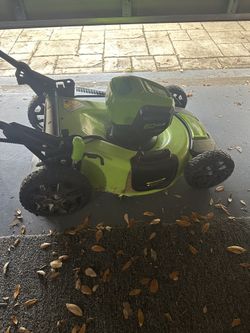 Greenworks Pro 60 Volt Electric Lawnmower 
