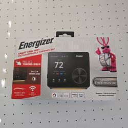 Energizer Smart 5GHz Wifi Programmable Touchscreen Thermostat ETC6-1001-BLK NEW