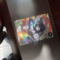 SSR Sasuke Uchiha Naturo Card