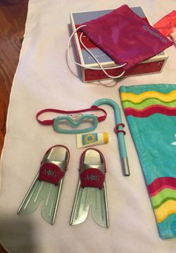 American girl doll swim gear