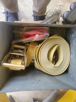 Two 2" Ratchet Tie Downs