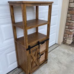 Shelving With Cabinet