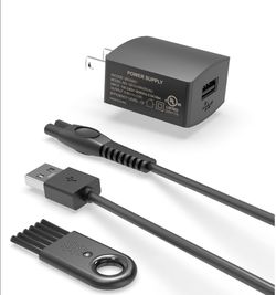 5V Fast Charger Fit for Philips Norelco Wet & Dry Electric Shaver & One Blade 360, Series 2000 2 3 5 i9000, 3000 5000 70