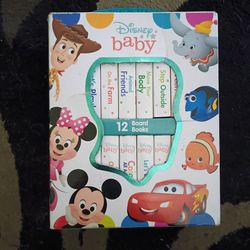 Disney Baby 12 Board Books Set