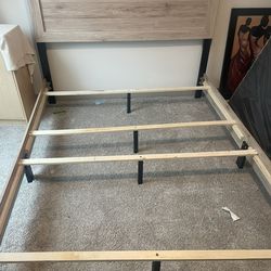 Queen Bed With Boxspring And Mattress