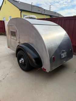 Custom Aluminum Teardrop Camper Trailer
