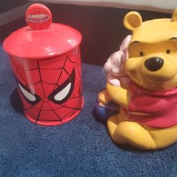 Brand new glass cookie jar