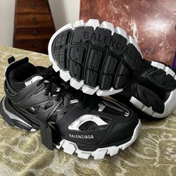 Black balenciaga shoes 