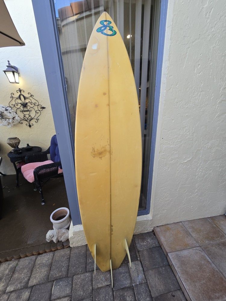 6'8 SB Surfboard