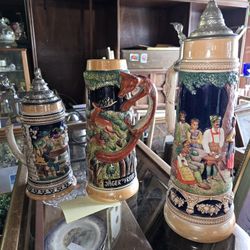 Steins, Huge assortment