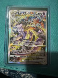 Pokemon TCG Mewtwo Vstar