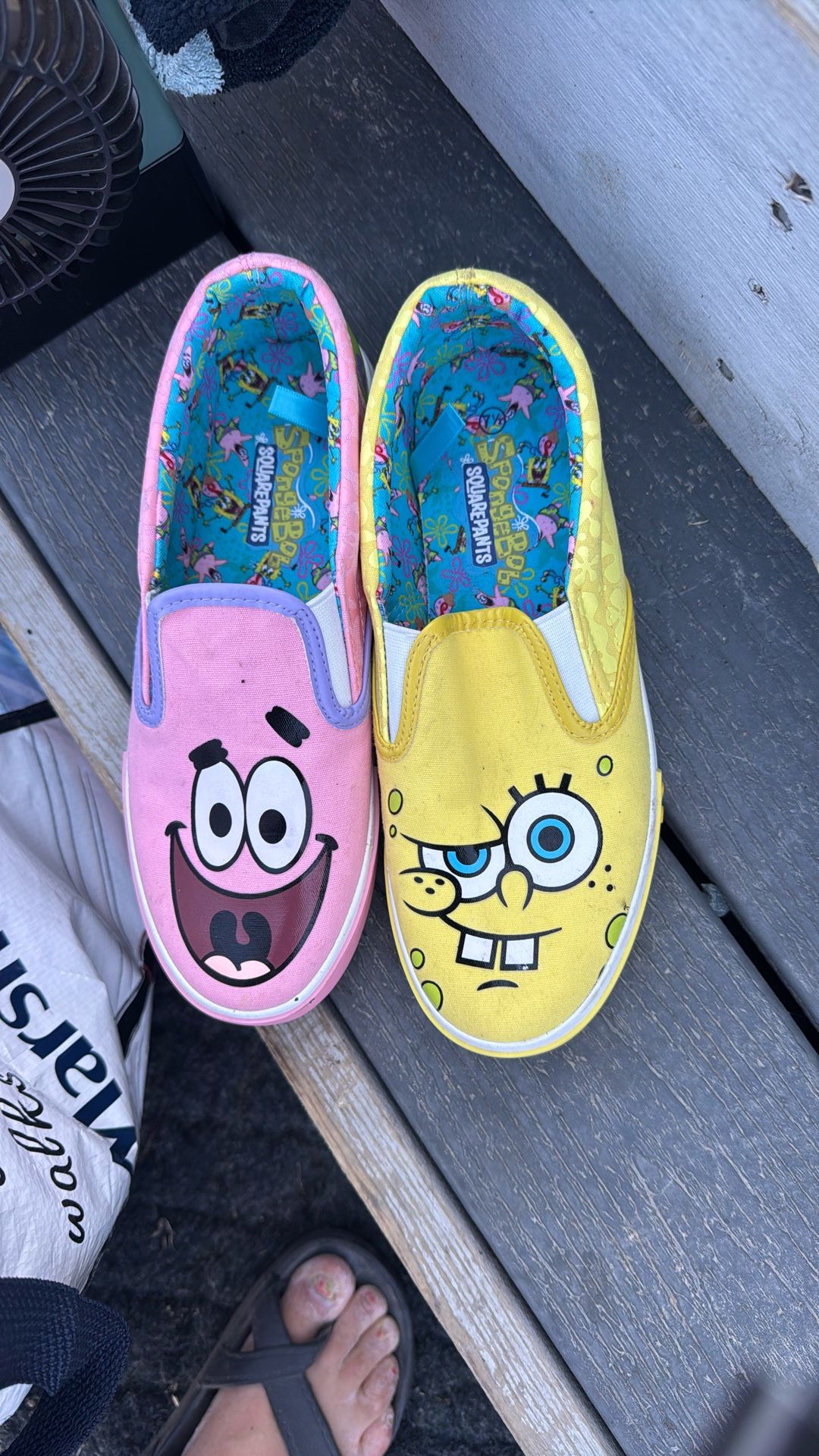 Sponge Bob Tennis Shoes Size 7.5 Brand New Without Box