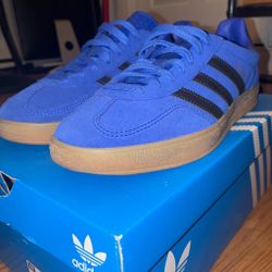 Blue/Addidas/Sambas/US 8.5