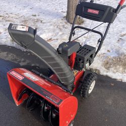 Craftsman 24” Snow Blower With Electric Start 
