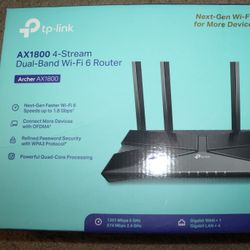 WiFi Router - TP-Link AX1800