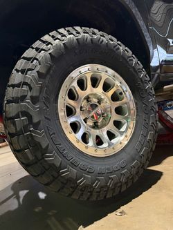 New: method MR709 17x8.5 Beadgrip wheels & 35x12.50-17 TOYO MT or Nitto Trail Tires for 6 lug truck suv (We Finance)