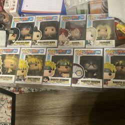 9 Different Naruto Anime Funko Pops For $100 