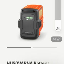 (2) Husqvarna Batteries 36V 7.5AH