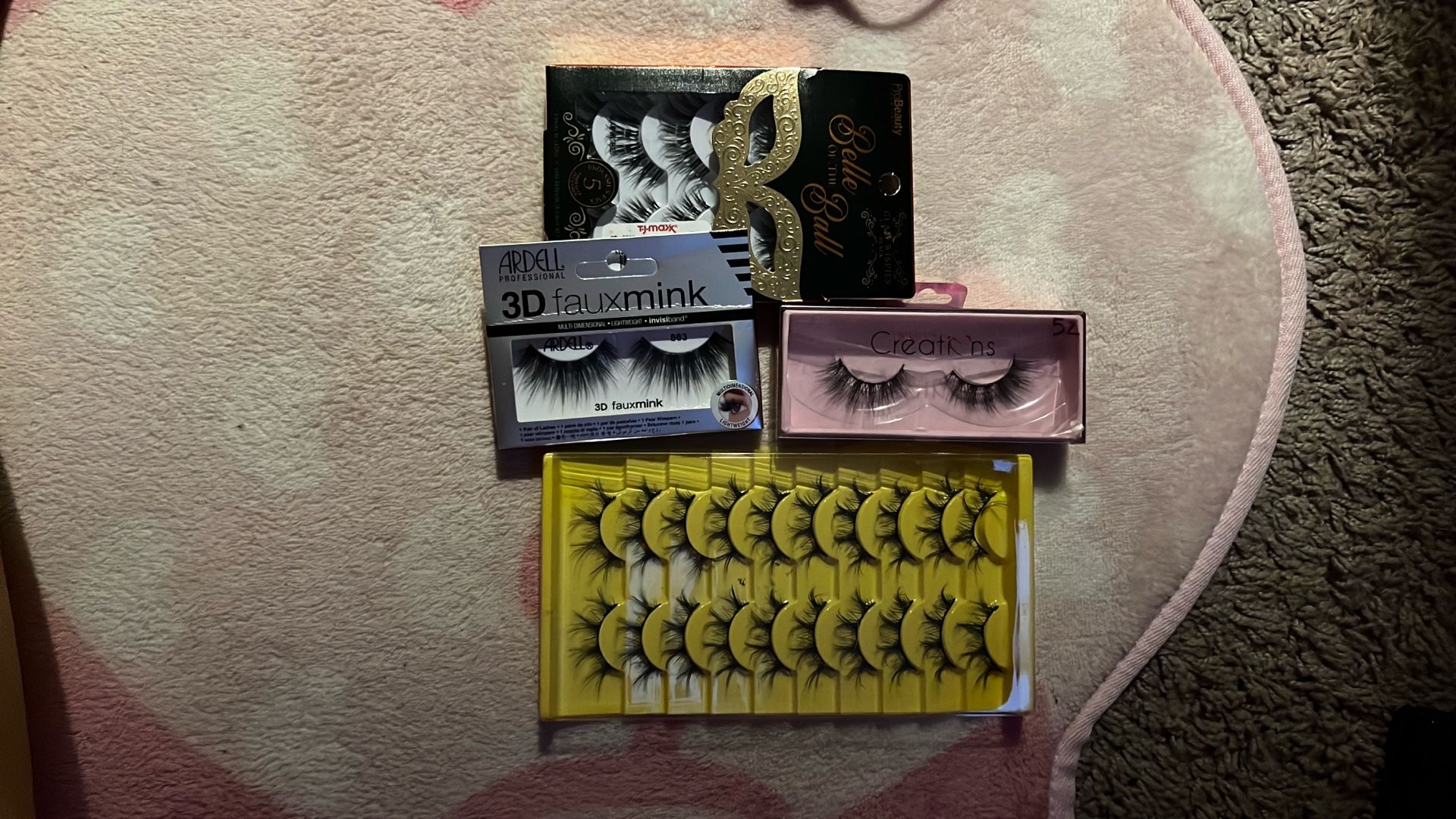New lashes