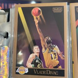 Vlade Divac Lakers Card