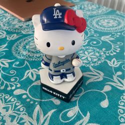 Hello Kitty Dodger Bobble Head 2013