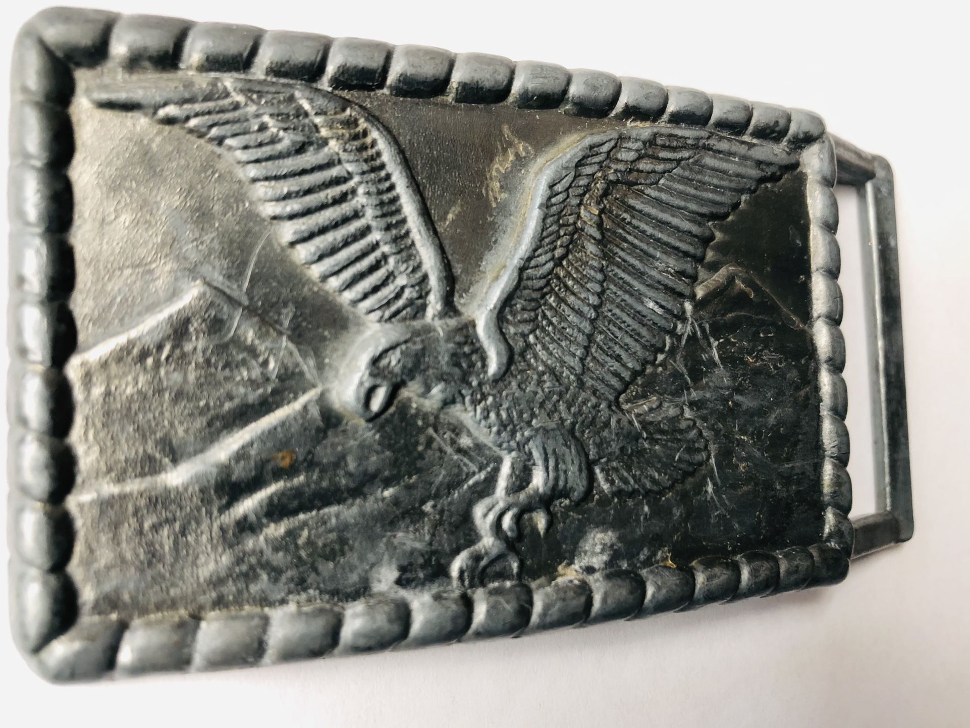 Vintage Soaring Eagle Belt Buckle 3 X 2 & 4 inches Long