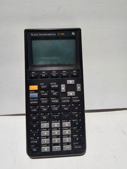 Texas Instruments TI-85 Graphing Calculator with cover