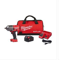 Milwaukee M18 FUEL 1/2 in. Cordless Brushless Impact Wrench Kit (Battery & Charger)Brand New Tool 