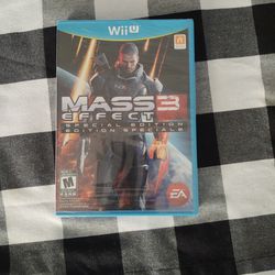 New In Package Mass Effect 3 Special Edition Wii U