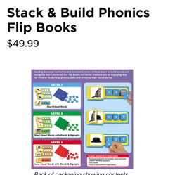 Stack And Build Phonics Flip Books
