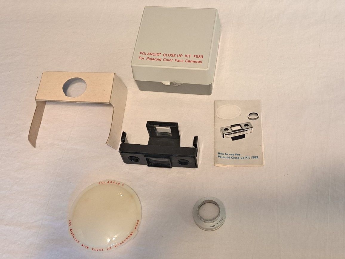 Vintage Polaroid Close-Up Kit #583
