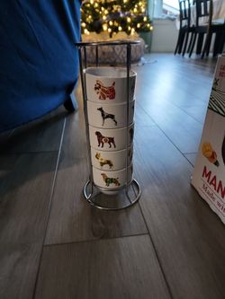 Stackable Dog Mugs