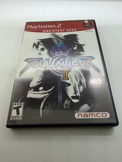 PlayStation 2 Game Ps2 Soul Calibur II 2