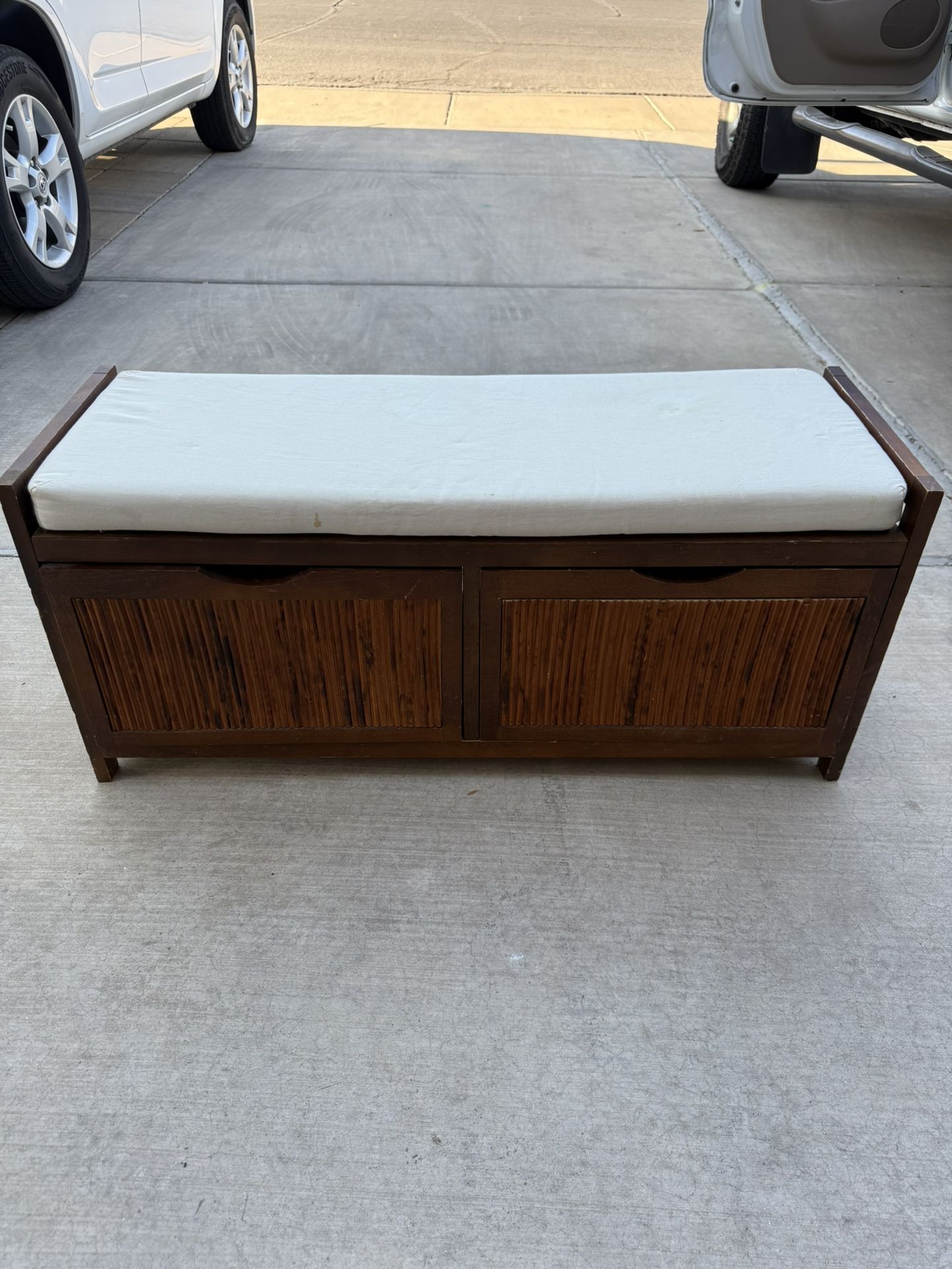 Shoes Bench With 2 Storage