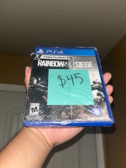 PlayStation 4 & 5 video game PS5 PS4 For Sale TOM CLANEY'S RAINBOW Six SIEGE call of duty like army combat warfare