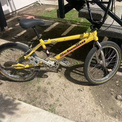 Schwinn Pro Stock Special Edition Yellow BMX Bike