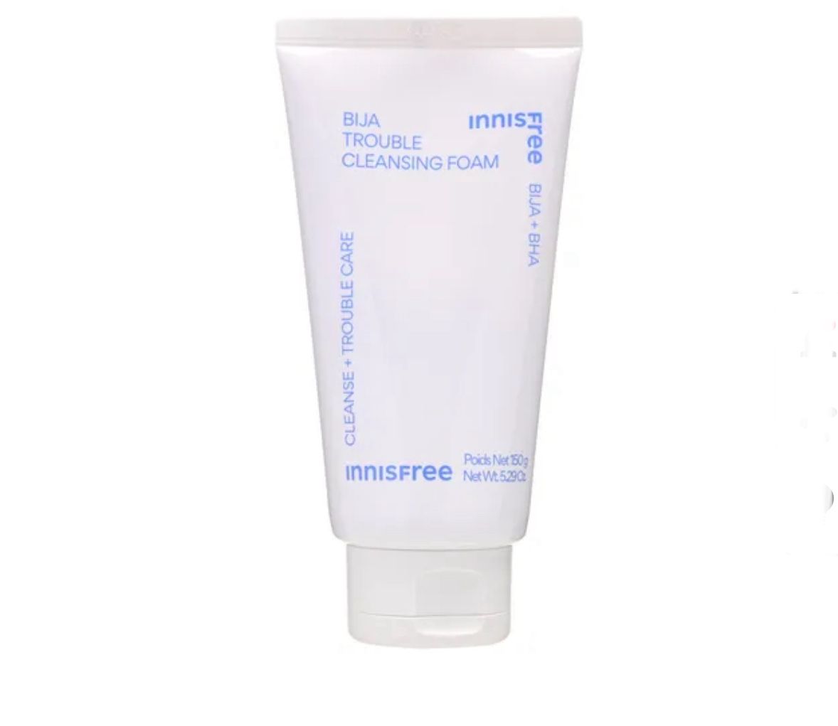innisfree Bija Seed Oil BHA Trouble Cleansing Foam Salicylic Acid 150g / 5.29oz