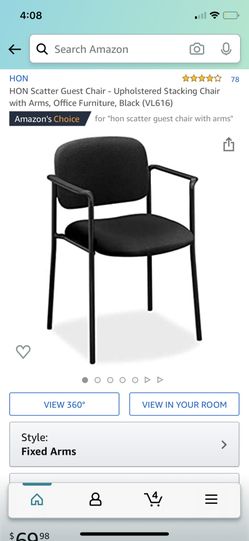 Guest Chair Upholstered Stalking Chair With Arms Comes with 2 Chairs